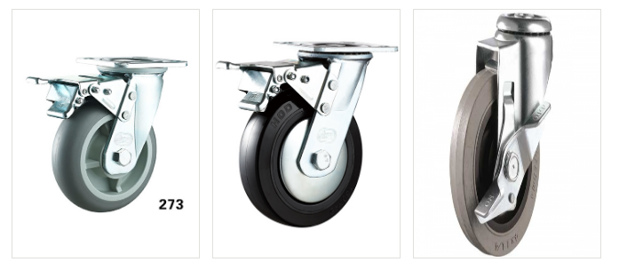 帶（dài）刹車的腳輪