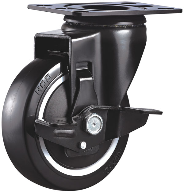 帶刹車活動腳（jiǎo）輪