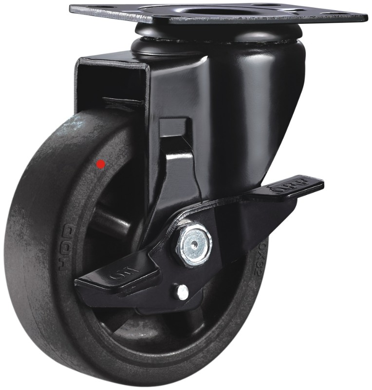 黑（hēi）色重型腳輪