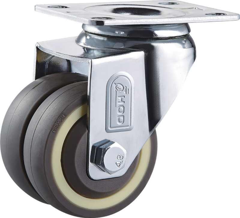 雙輪式萬向（xiàng）腳輪