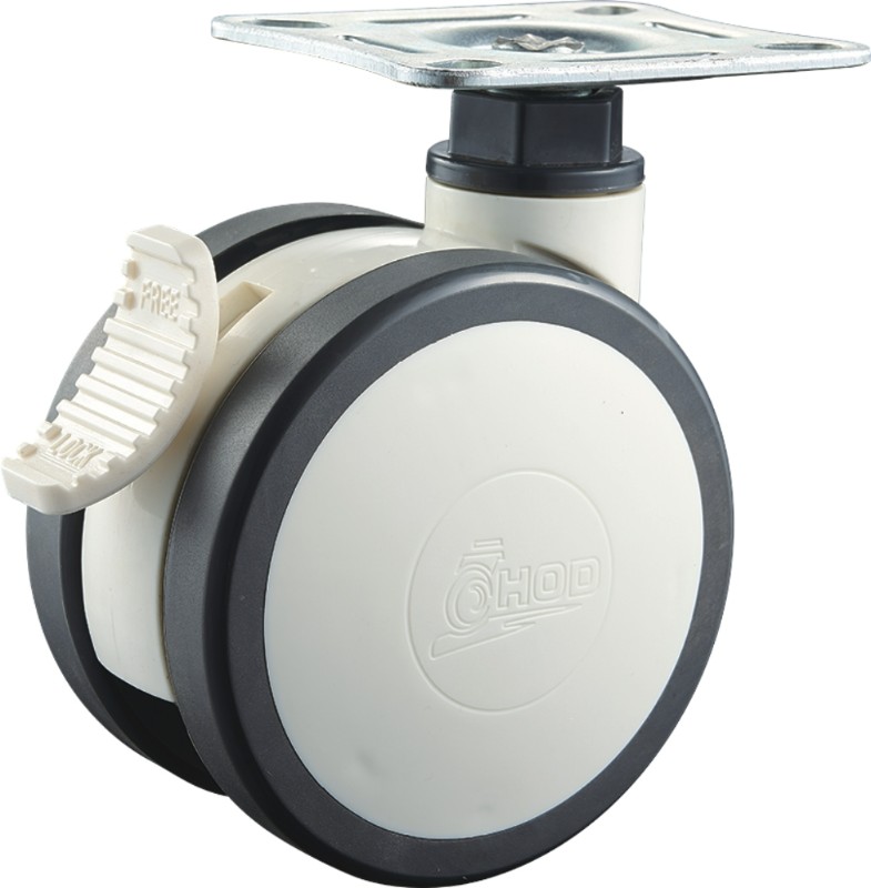 帶刹車醫療腳輪